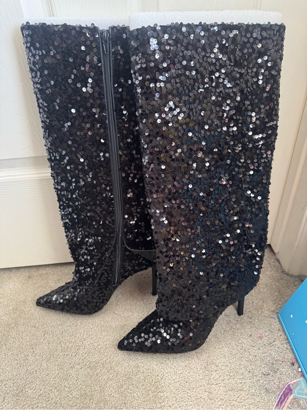 INC Sequin Boots